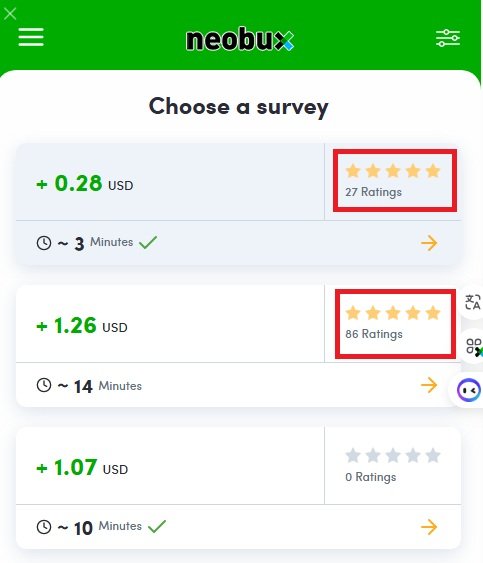 neobux survey