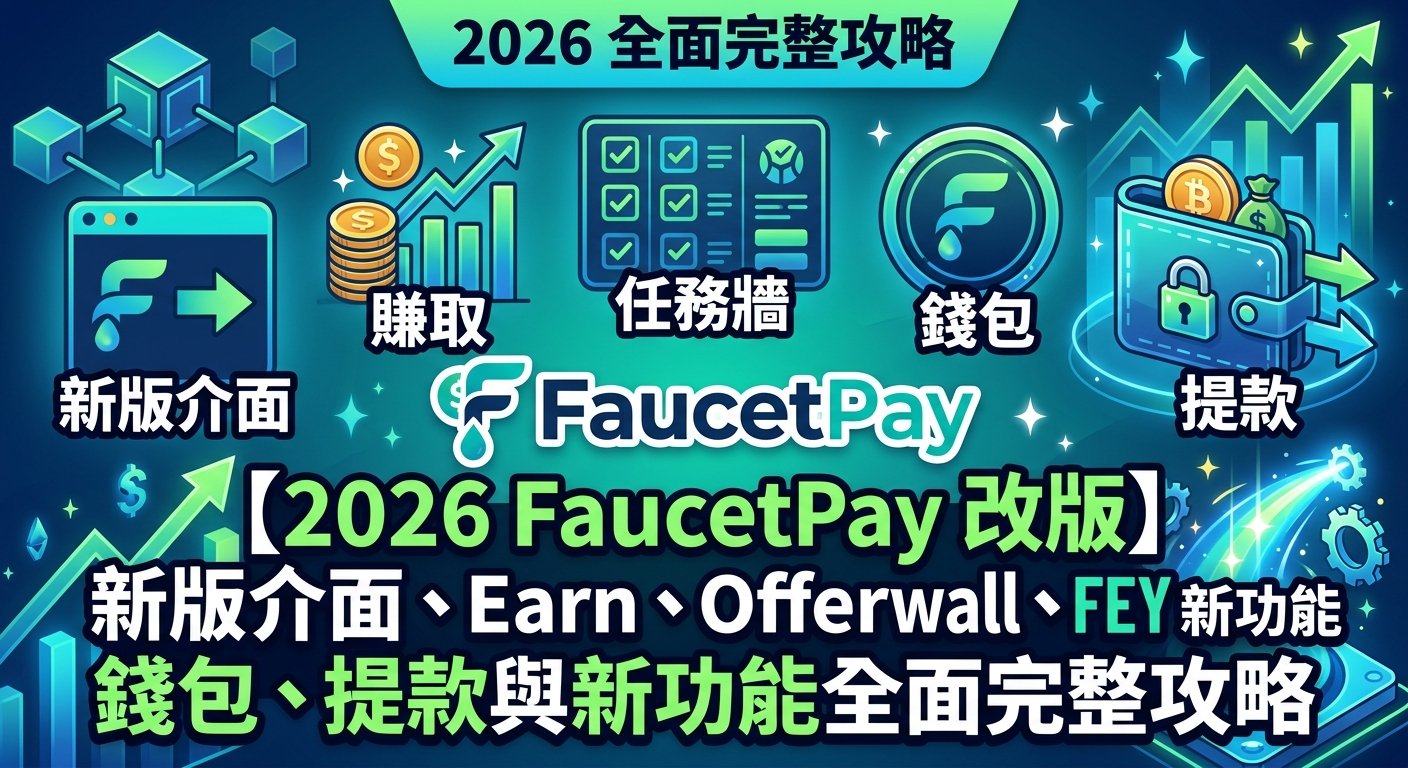 FaucetPay 新版