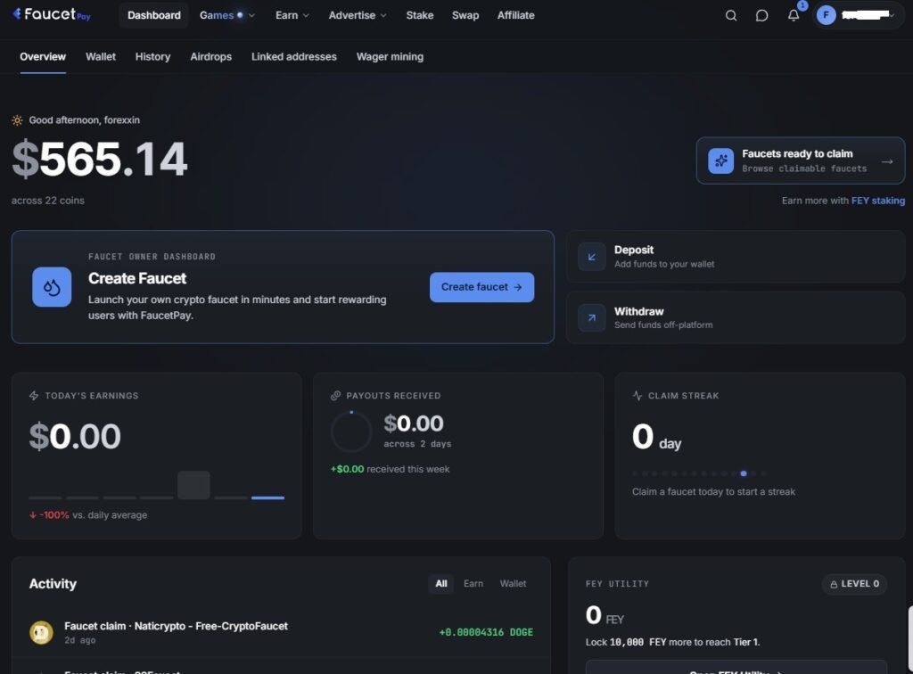 Dashboard
